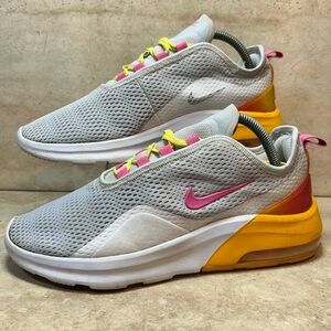 Nike Womens Air Max Motion 2 Pure Platinum Fuchsia CW9996 001 Size 9.5